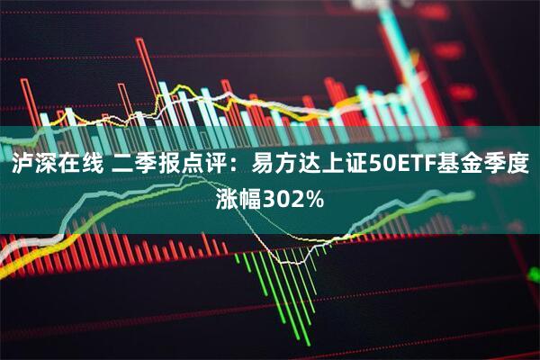 泸深在线 二季报点评：易方达上证50ETF基金季度涨幅302%
